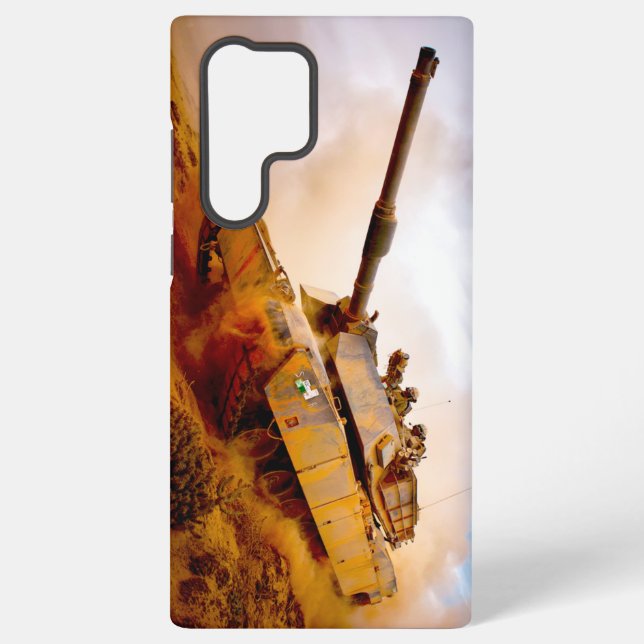 BATTLE TANK – M1 Abrams Samsung Galaxy S22 Ultra Case (Back)