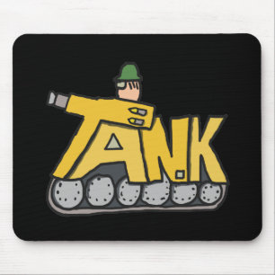 Battle Tank Mouse Mat