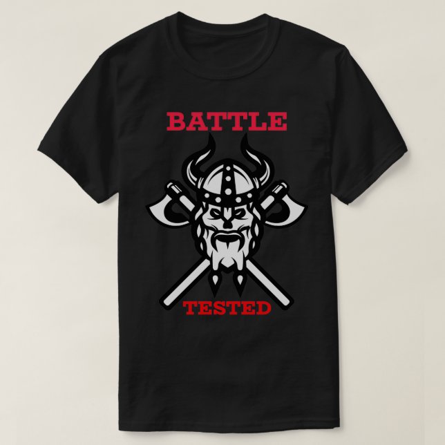 Battle Tested Classic TShirt (Design Front)
