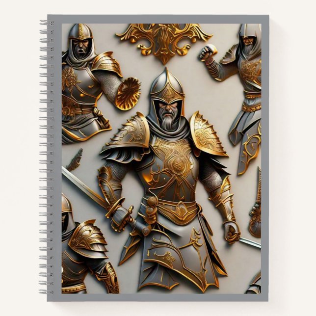 "Battle-Tested" Notebook (Front)