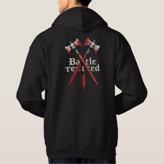 Battle Tested - Viking Axes & Swords Warrior Desig Hoodie