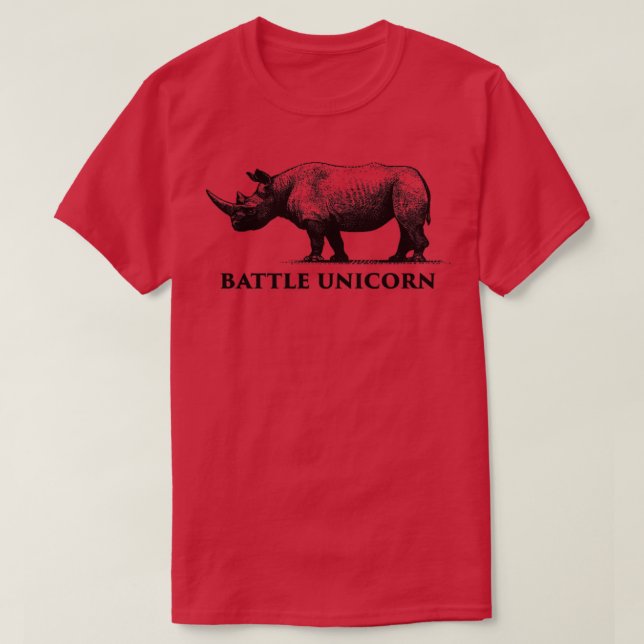 Battle Unicorn T-Shirt (Design Front)