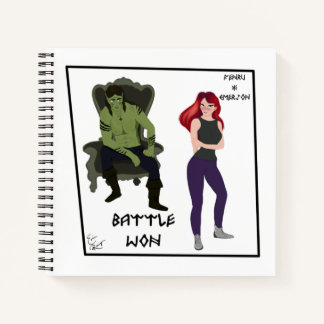Battle Won Notebook