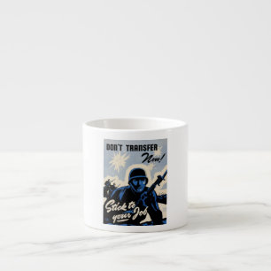 Battlefield Beachhead Assault by American Warriors Espresso Cup