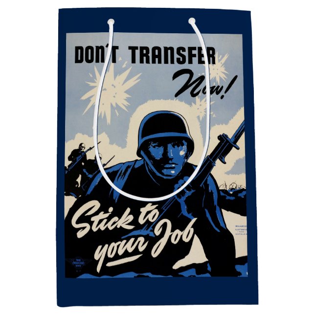 Battlefield Beachhead Assault by American Warriors Medium Gift Bag (Front)