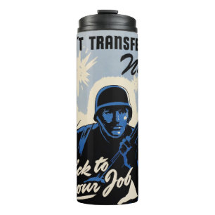 Battlefield Beachhead Assault by American Warriors Thermal Tumbler