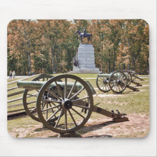 Battlefield Cannons Gettysburg PA Mouse Mat