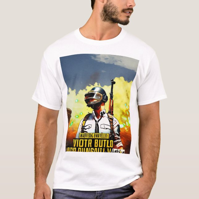 "Battlefield Heroes: PUBG Edition" T-Shirt (Front)