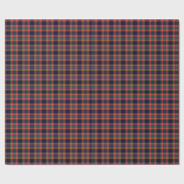 Battlefield Plaid Wrapping Paper (Seam)