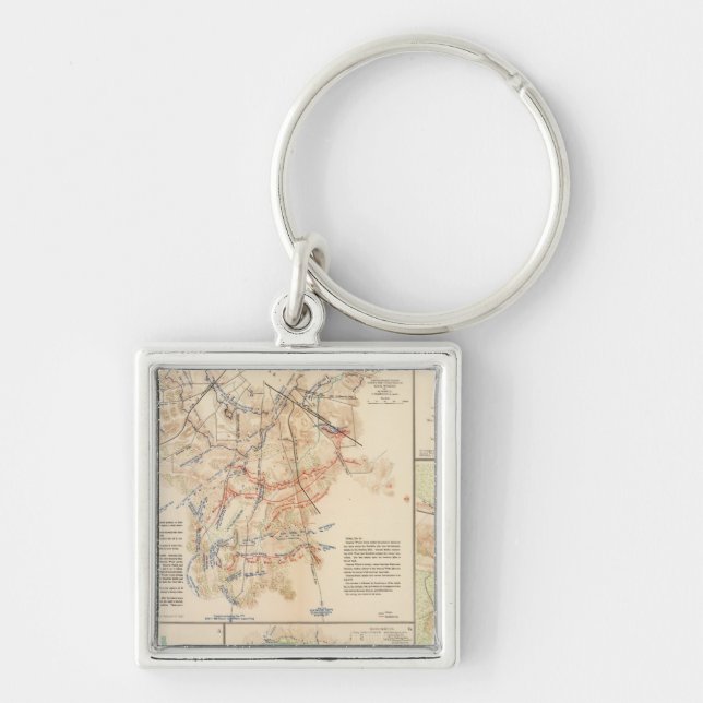 Battlefields Nashville, Tenn Key Ring (Front)