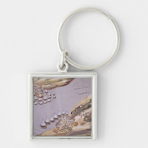 Battles for the Islands of Crete and Samos, plate Key Ring