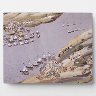 Battles for the Islands of Crete and Samos, plate Plaque