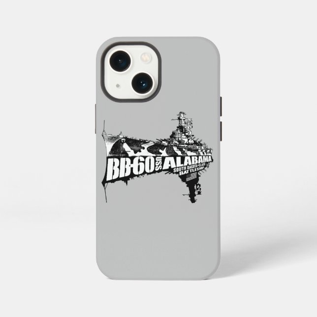 Battleship Alabama iPhone Case (Back)
