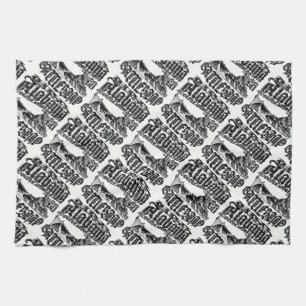 Battleship Alabama Kitchen Towels