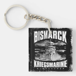 Battleship Bismarck Key Ring