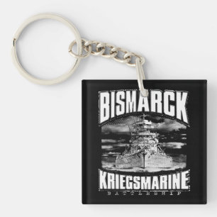 Battleship Bismarck Key Ring