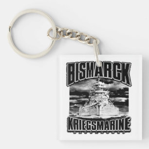 Battleship Bismarck Key Ring