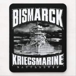 Battleship Bismarck Mouse Mat
