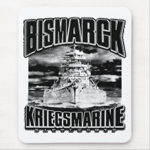 Battleship Bismarck Mouse Mat