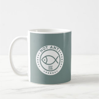 Battleship grey NotAntiFish mug