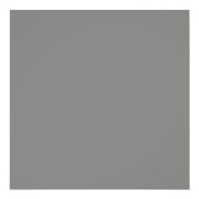  Battleship grey (solid colour)  Photo Print (Front)