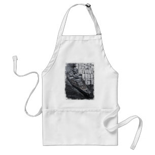 Battleship Iowa Standard Apron Apron