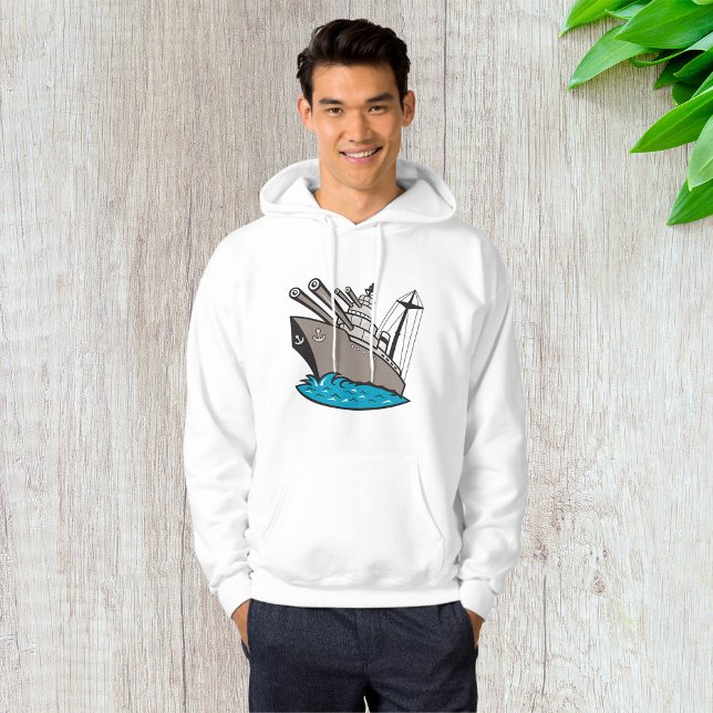 Battleship Mens Hoodie (Creator Uploaded)