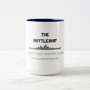 Battleship Mug! Support EFBC! Two-Tone Coffee Mug