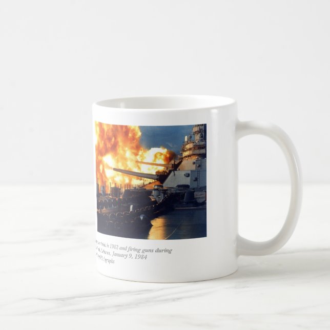 Battleship New Jersey Mug (Right)