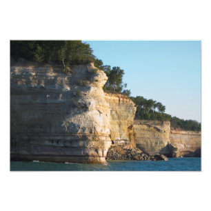 Battleship Row, Pictured Rocks NL, Michigan Photo Print