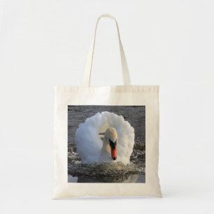 Battleship Swan Tote Bag