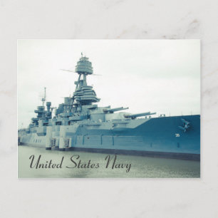 Battleship Texas Museum ship at San Jacinto State Postcard