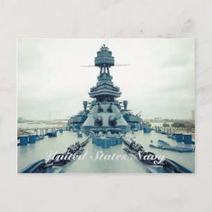 Battleship Texas Museum ship at San Jacinto State Postcard