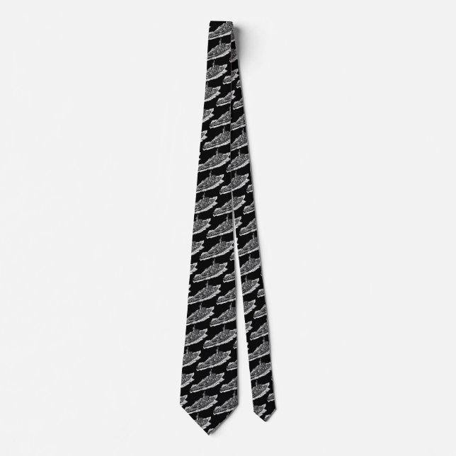 Battleship Washington Neck Tie (Front)