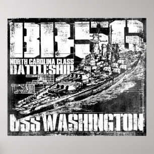 Battleship Washington Poster