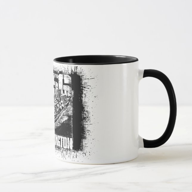 Battleship Washington Ringer Mug (Right)