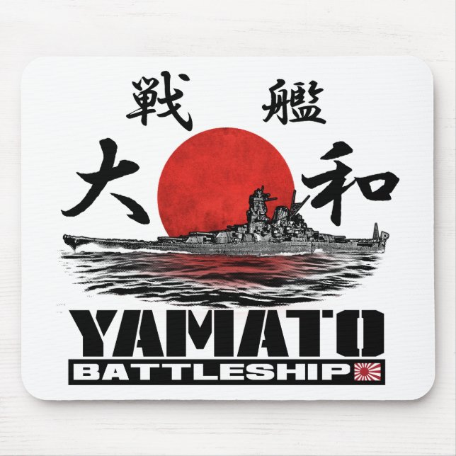 Battleship Yamato Mousepad (Front)