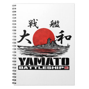 Battleship Yamato Spiral Photo Notebook