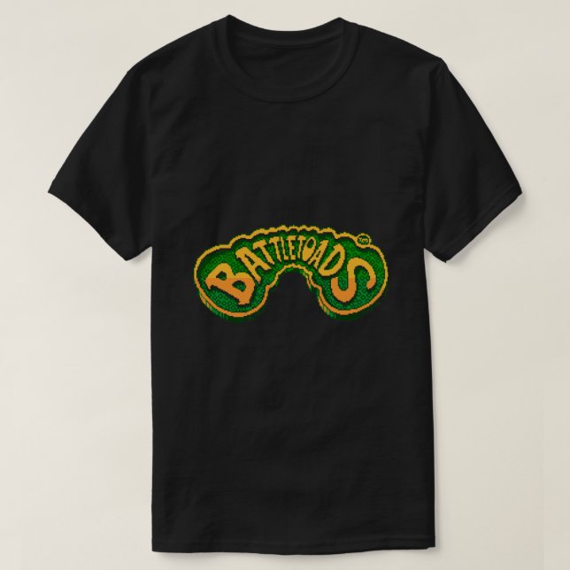 BattleToads Retro Logo Classic T-Shirt (Design Front)