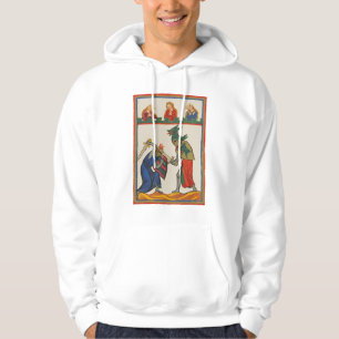 Battling Knights At A Tournament, 14th Century Hoodie