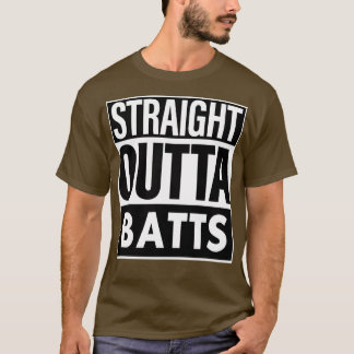 Batts Name Straight Outta Batts T-Shirt
