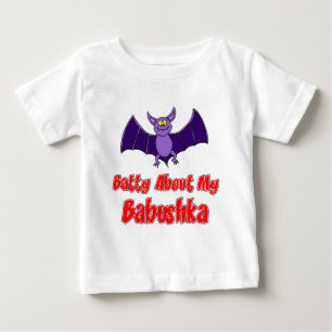 Batty About Babushka Baby T-Shirt