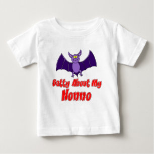 Batty About My Nonno Baby T-Shirt