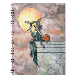 Batty Cat Witch Notebook