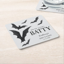 Batty For Baby Halloween Bats Baby Shower