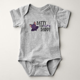 BATTY FOR DADDY BABY BODYSUIT