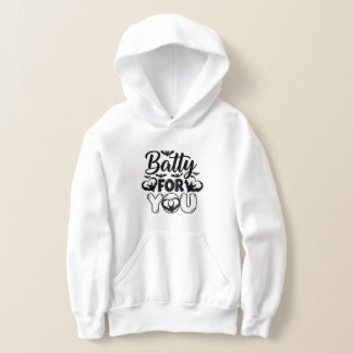 Batty For You Boys’ Hoodie – Halloween Sweatshirt