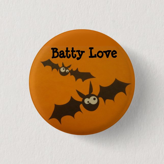 Batty Love Button ! (Front)