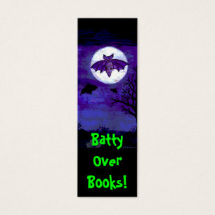 Batty Over Books! Bookmark