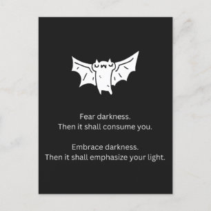 Batty The Bat Postcard